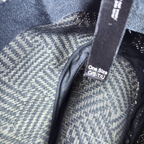 Attitude Jay Manuel Fedora Hat Mens One Size Brown & White Basket Weave - Picture 9 of 9